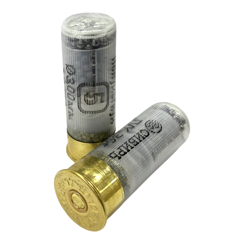 Патрон СИБИРЬ PREMIUM 12/70 охотничий дробовой 36г №5 ПОЛУМАГНУМ (пачка 25 шт) (в коробке 250шт). Фото №2