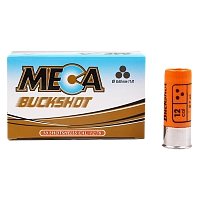 Патрон Meca 12/70 Buck Shoter/карт 6,2 (34гр) (в пачке 10шт)