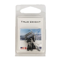 Мормышка свинцовая Trye Weight черная "Чертик-муравей" 0,8гр (10 шт)