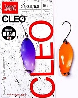 Блесна колеблющаяся Lucky John Cleo 31мм, 2,5гр, цвет (031)