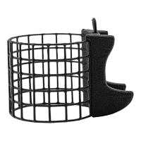 Груз-кормушка металлическая X-FEEDER ME BATMAN M GRID 060 г (30 мл, цвет Matt Black, сварная сетка)