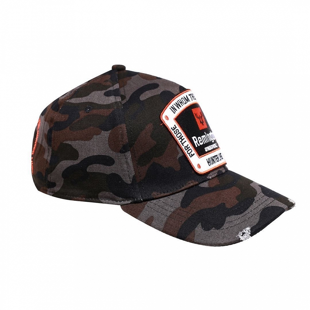 Кепка Remington Baseball Cap Trucks Black Camo, one size. Фото №5