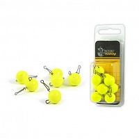 Груз Akara Чебурашка round yellow 40гр. с застежкой