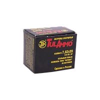 Патрон нарезной УПЗ (ТПЗ) 7,62х39 HP 122 gr/7,9гр гильза ст. (20шт.)(короб 1000 шт.)