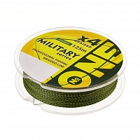 Плетеная леска №ONE MILITARY Х4-125 (spot color) d0.14