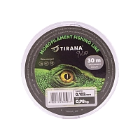 Леска зимняя Tirana Max 30m 0,102mm 0,98кг