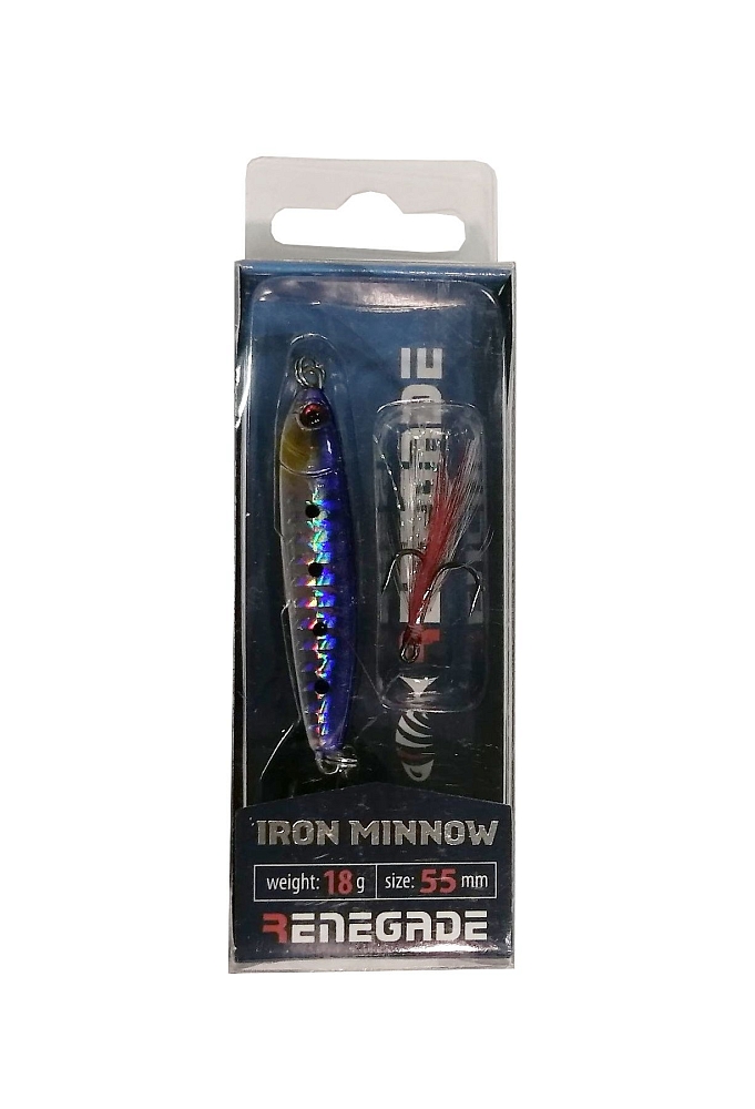 Блесна RENEGADE Iron Minnow 18g цвет 008. Фото №2
