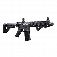 Винтовка пневматическая Crosman DPMS SBR, калибр 4,5 мм, (М16 метал, автоматоматический огонь, коллиматор)