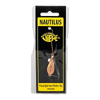 Блесна Puustjarven Nautilus 40мм, 5гр, цвет (Mes/Kup) цепочка-крючок