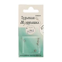 Мормышка вольфрамовая Овсинка d2,0 вес 0,14гр, цвет (металл), упак. 10шт