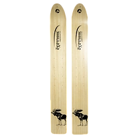 Лыжи "Охотник" 120см (дерево / пластик)