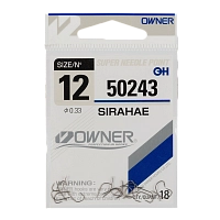 Крючок Owner № 50243  №12 (18шт.)