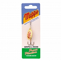 Блесна Mepps Aglia PTS 2 gold/red dots 4,5г