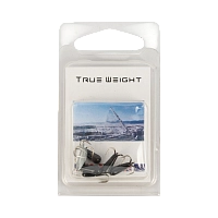 Мормышка свинцовая Trye Weight черная "Чертик-классика" 0,8гр (10 шт)