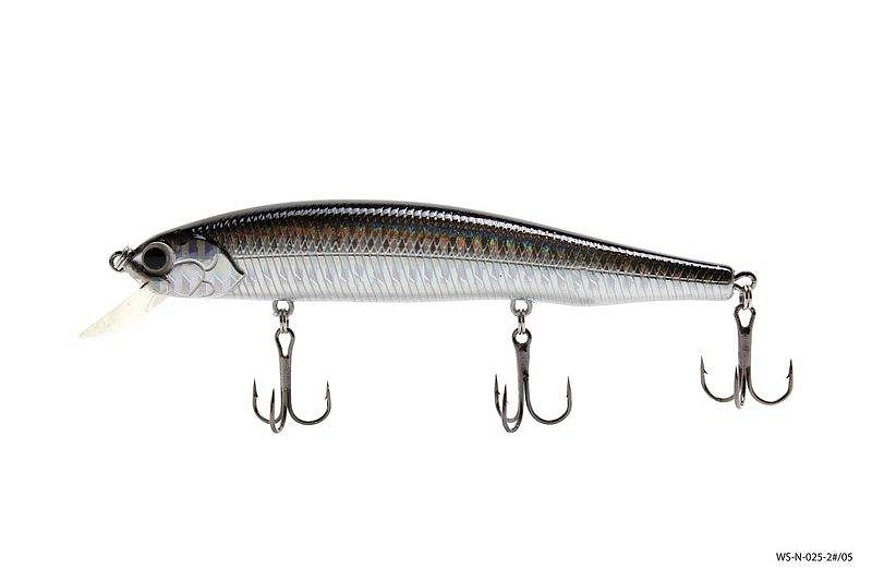 Воблер MADFISH 125мм, 18г, заглубление 0-1м, цвет 05. Фото №1