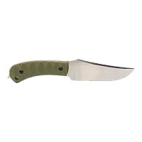 Нож туристический "Fox Knives" GD87GN, клинок нержавеющая сталь, рукоять G10 (зеленый) (Ярхант)