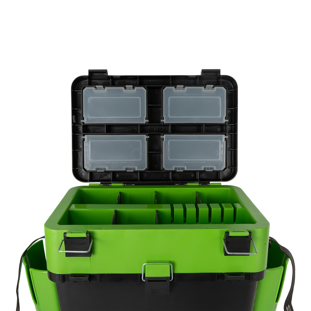 Ящик зимний "FishBox" односекционный (19л) зеленый Helios. Фото №5 Ящик зимний "FishBox" односекционный (19л) зеленый Helios. Фото №5