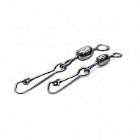 Вертлюжок Owner Crane Swivel с застежкой Hooked Snap №18