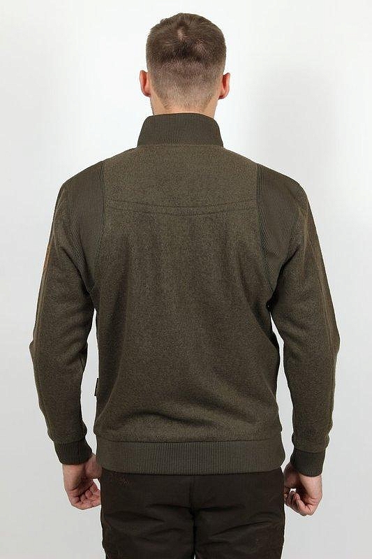 Свитер (куртка драповая) Remington, р. XL (зеленый). Фото №4