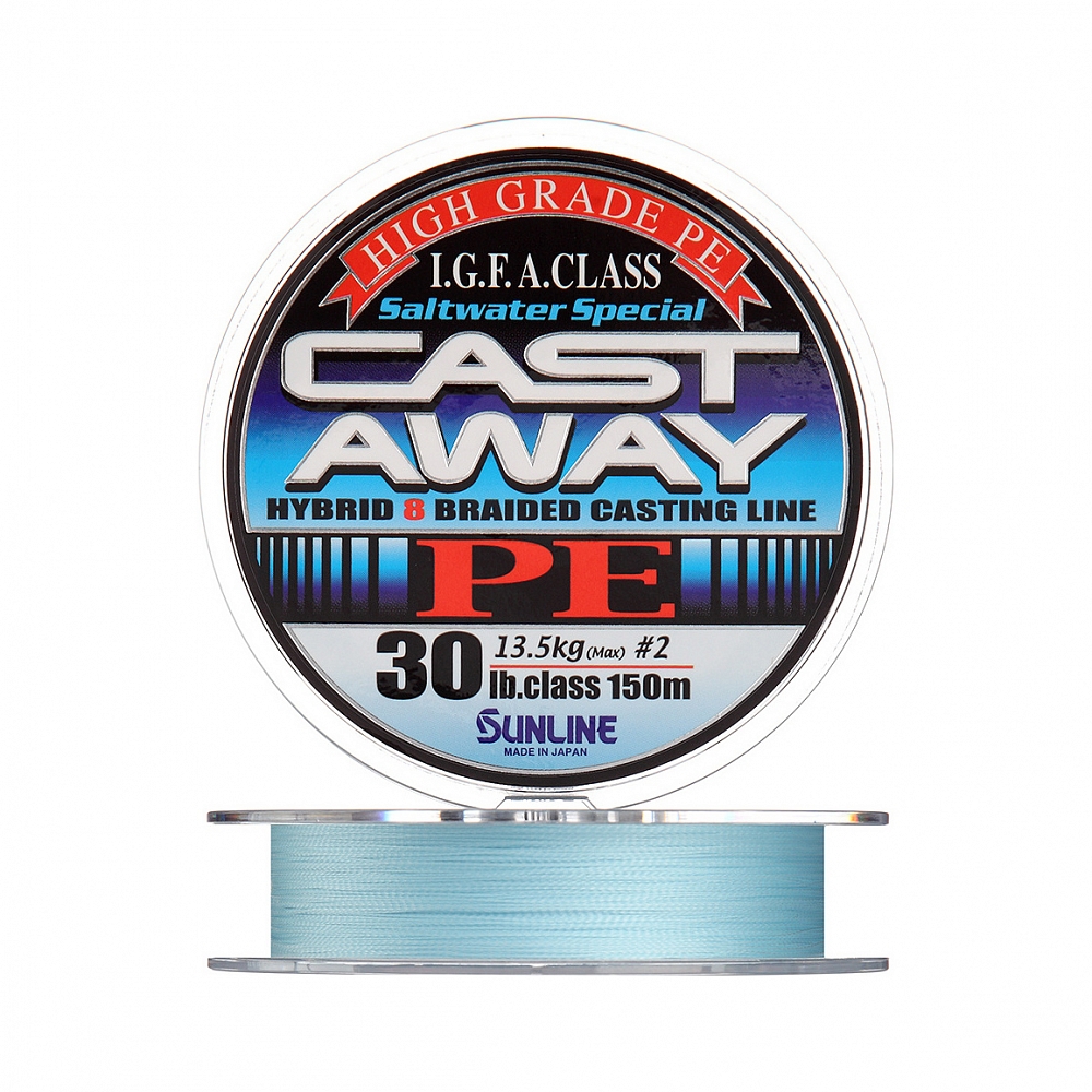 Шнур CAST AWAY PE 150mHG 50LB#3/19kg. Фото №2