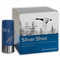 Патрон «Grand Patron» 12/70 картечь 8,5мм 36гр. SILVER SHOT (в пачке 25 шт) (в коробке 250 шт.)