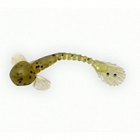 Приманка силиконовая Fanatik Goby 2" 50мм, (9шт. упак.) цвет 001