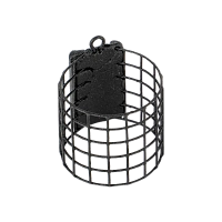 Груз-кормушка металлическая X-FEEDER ME SUBMARINE M GRID 050 г (28 мл, цвет Matt Black, сварная сетка)