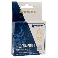 Леска Nisus FORWARD ICE FISHING 0,286mm/50m Nylon Transparent (N-FIF-0.286-50)