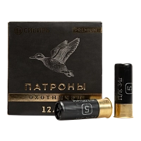 Патрон СИБИРЬ PREMIUM 12/70 охотничий дробовой 34г №5 (CX-2000) (пачка 25 шт) (в коробке 250шт)