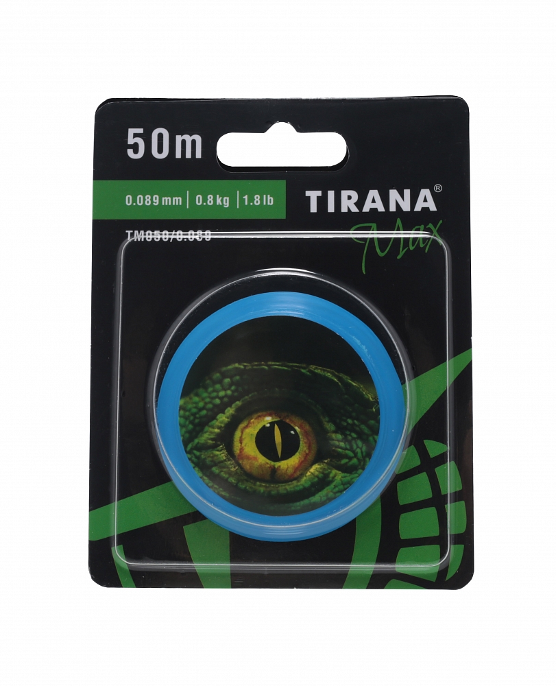 Леска зимняя Tirana Max 50m 0,089mm 0,8кг. Фото №2