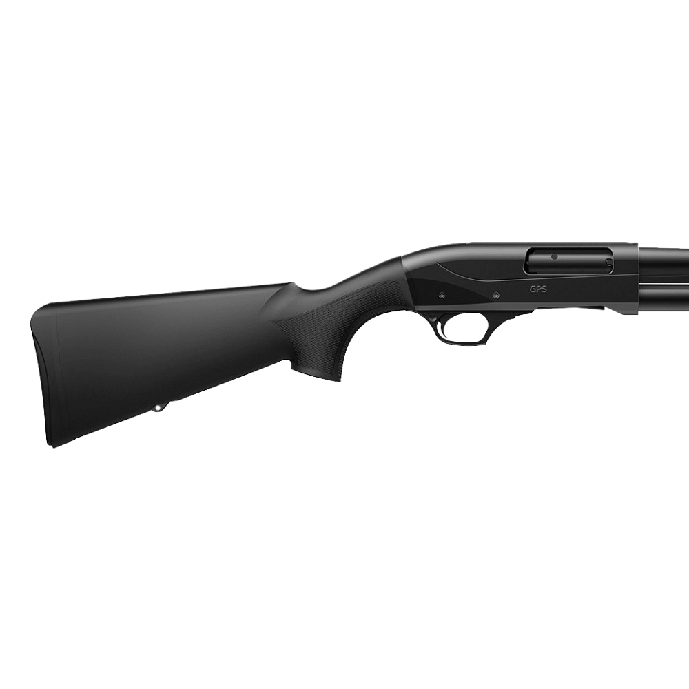 Ружье RETAY GPS, калибр 12x76, помповое, (черный пластик, магазин 7+1), ствол 20" (510). Фото №3