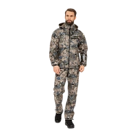Костюм Huntsman демисезонный Никс ЛЮКС цвет Лабиринт ткань Alova windblock р. 56-58/182