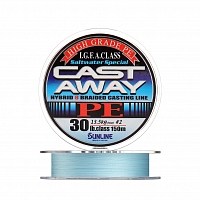 Шнур CAST AWAY PE 150mHG 10LB#0.6/4.2kg