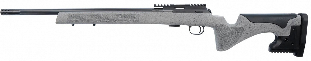 Карабин CZ 457 LRP 525mm, SOFT-TOUCH, MATCH-BARREL, WEAVER 25MOA, калибр 22 LR STILL 1/2x20 UNF. Фото №3