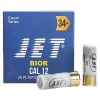 Патрон JET 12/70 Bior № 3 34гр (пач.25шт/короб.250шт)