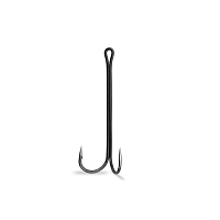 Крючок Gurza Double Hook X - Long Shank  №1 3шт/уп BN  VANADIUM