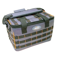 Сумка рыболовная "СЛЕДОПЫТ" Base Lure Bag XL, 38х26х25 см, цв. серый + 5 коробок Luno 28/2/