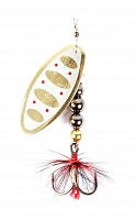 Блесна вращающаяся Lucky John Shelt Blade №4, 15гр, цвет (002)