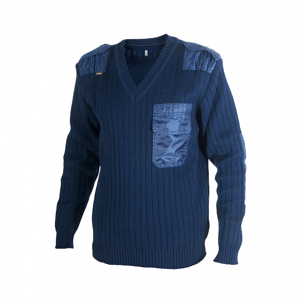 Пуловер синий. Фото №1