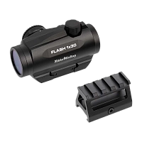 Коллиматор Nikko Stirling Flash 1X30mm, закрытого типа, точка 3 МOA, красная, 11 уровней яркости