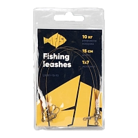 Поводок металлический MAᗥFISH 1х7 нитей 15см, 10кг (3шт. упак)