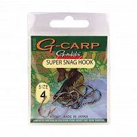 Крючок GAMAKATSU G-Carp Super Snag №4 (10шт.) (146831-00400)