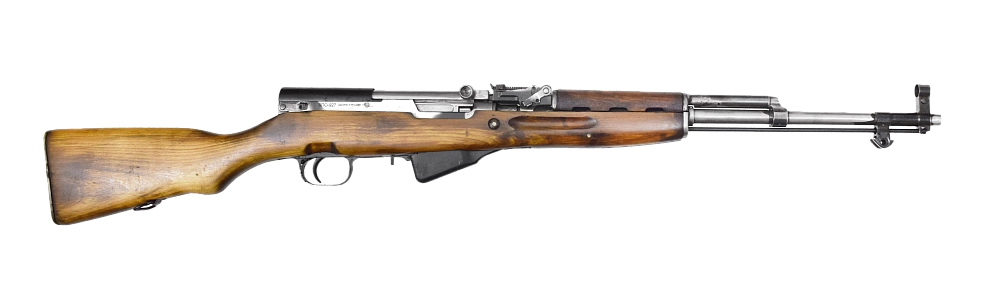 Оружие списанное, охолощенное СКС ВПО-927. Фото №1 Оружие списанное, охолощенное СКС ВПО-927. Фото №1