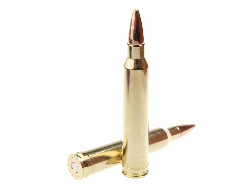 Патрон нарезной NORMA калибр 300 WIN Mag Jaktmatch FMJ 9,7 гр. 150 grn. (в пачке 20 шт.). Фото №3