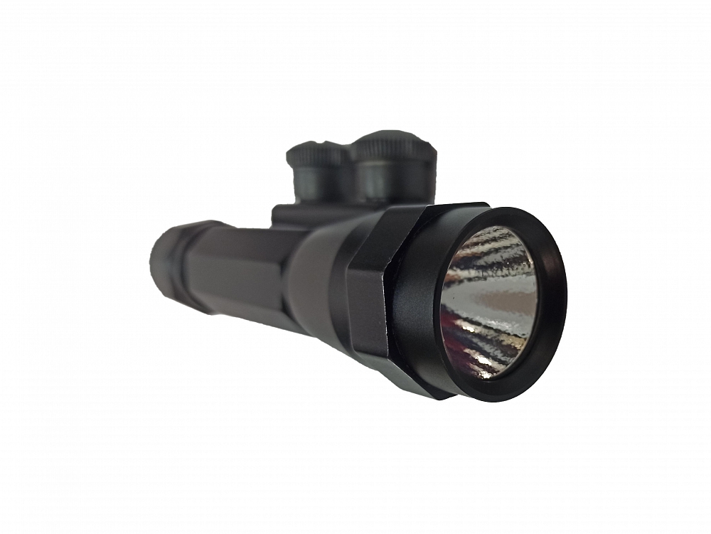 Фонарь Яркий луч T8 "Hunter v2" подствольный, CREE HP-L HI 800 лм., выносная кнопка, Li-ion аккумулятор. Фото №3