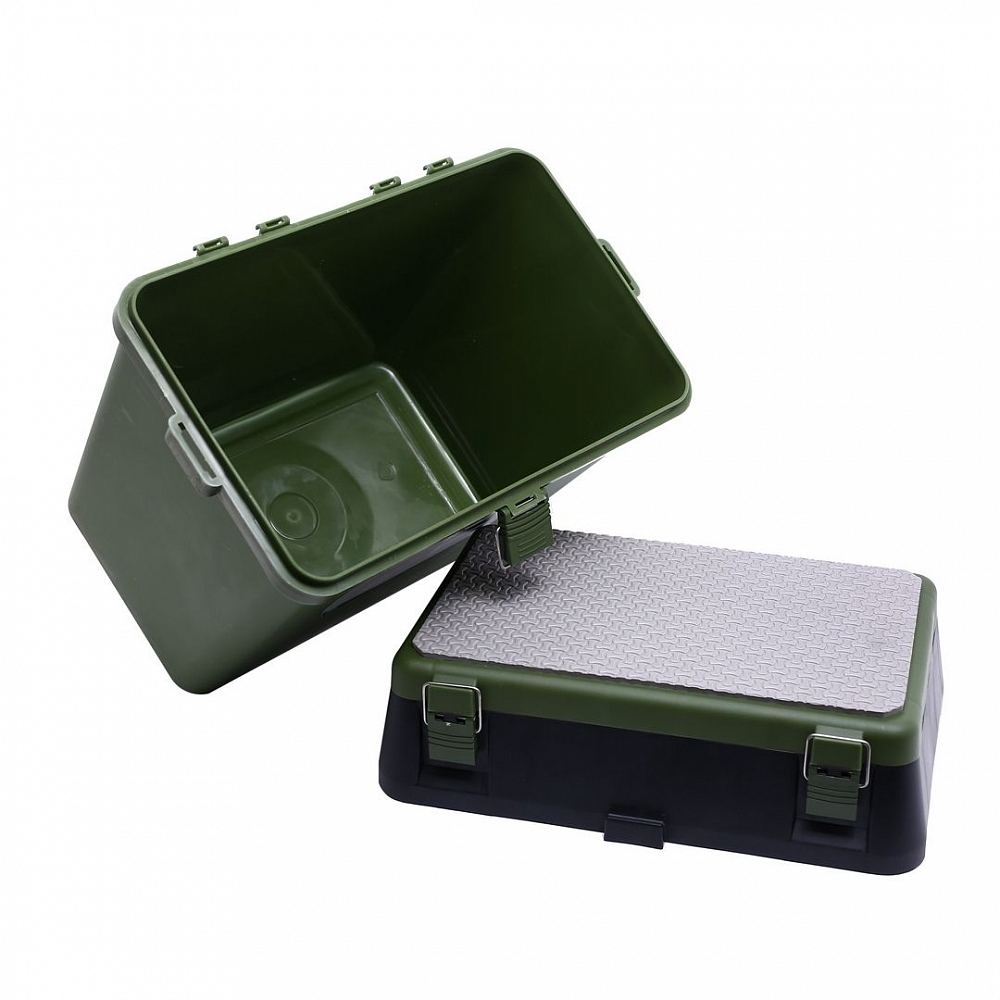 Ящик TOR BOX зимний зелёный 37х26х38. Фото №6