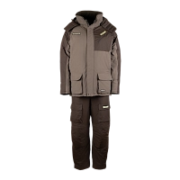 Костюм зимний Alaskan Russian Mission FS (куртка/полукомбез) хаки/коричневый р. XL