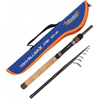  Спиннинг телескопический ALCEDO TRAVELLER JET TELE SPIN 210 10-30 г 2,10 м, шт