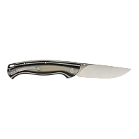 Нож складной МС "Сибиряк" сталь VG-10, рукоять G10 (черно-серая)