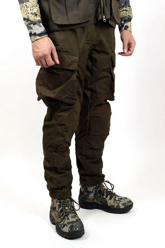 Брюки Remington облегченные, горка, р. 3XL (зеленые). Фото №3